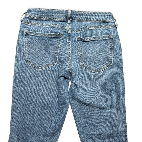 Old Navy Mid Rise Rockstar Super Skinny Ankle Jeans Size 6 - Picture 6 of 9